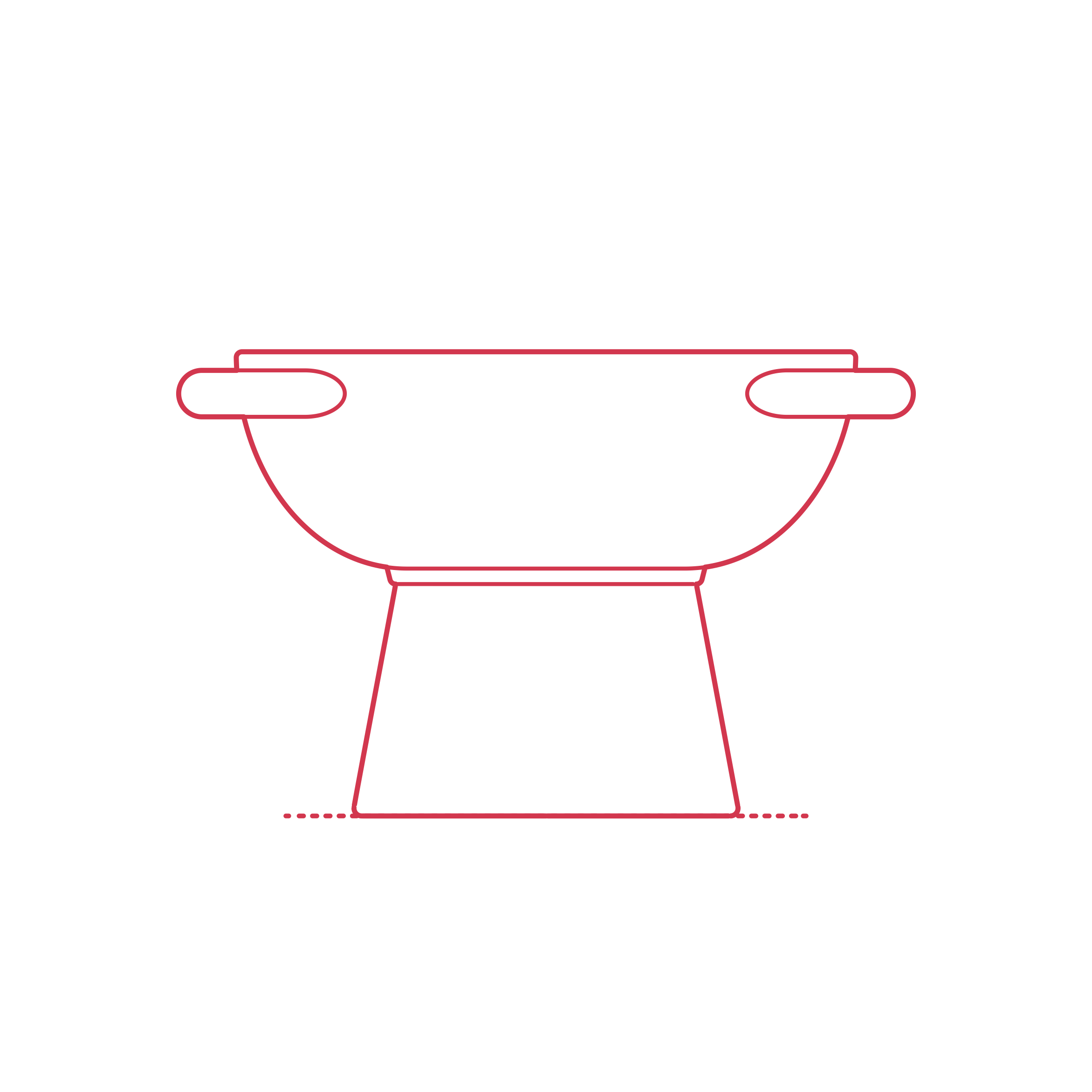 Objects Serving Bowls Ikea Lokalt Serving Bowl 6 Inch Stencil Svg Design File Free Vectors